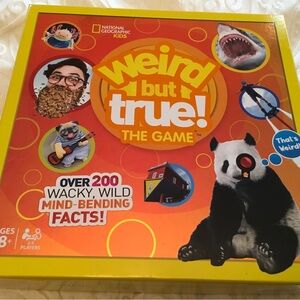 Weird But True! The Game - Bright Orange Box